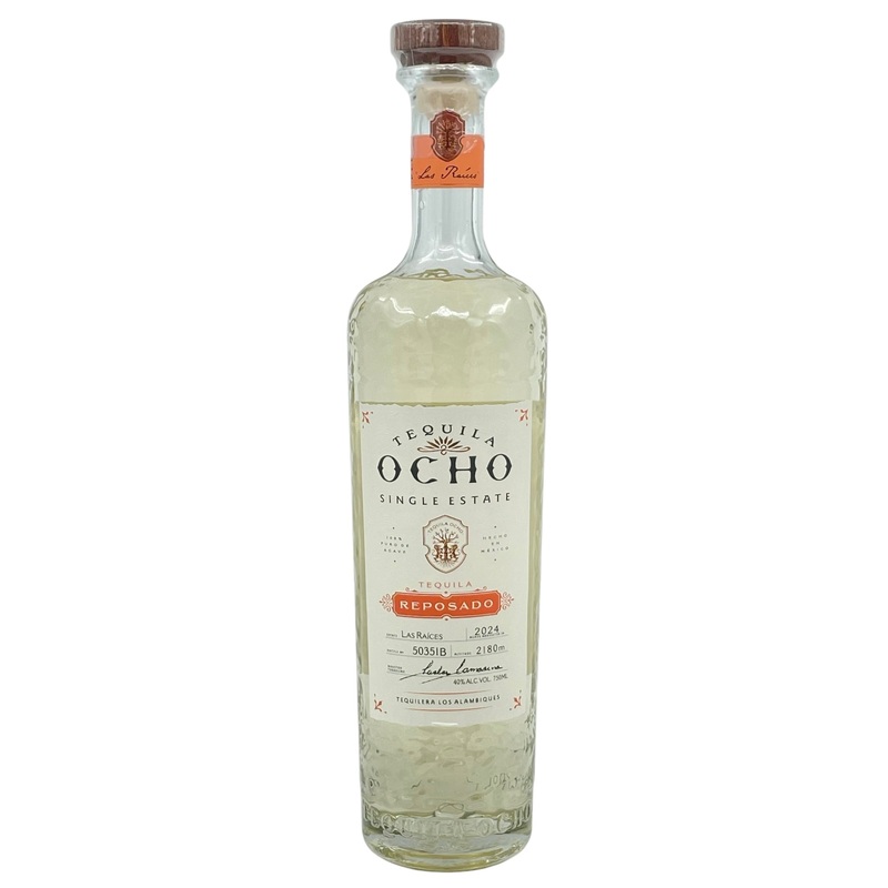 Tequila Ocho Reposado Tequila Single Estate 2024 Las Raices