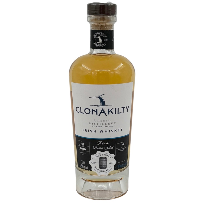 Clonakilty Rum Cask Private Barrel Select Irish Whiskey