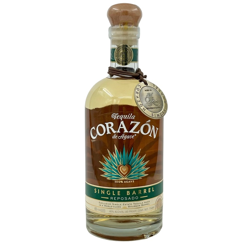 Corazon Aged in Eagle Rare Bourbon Barrels Single Barrel Reposado Tequila