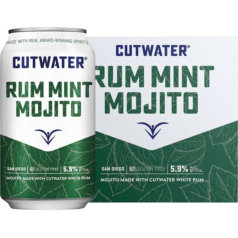Cutwater Rum Mint Mojito RTD Cocktail 4 x 355ml Cans
