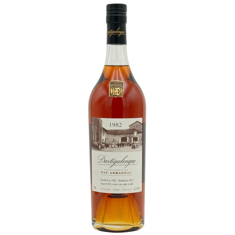 Dartigalongue Vintage 1982 Aged 40 Year Old Bas Armagnac