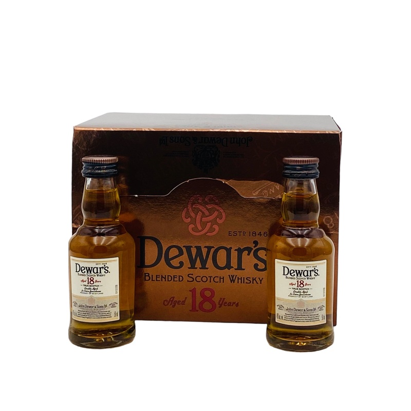Dewar’s 18 Year Old Scotch Whisky 12 x 50 ml