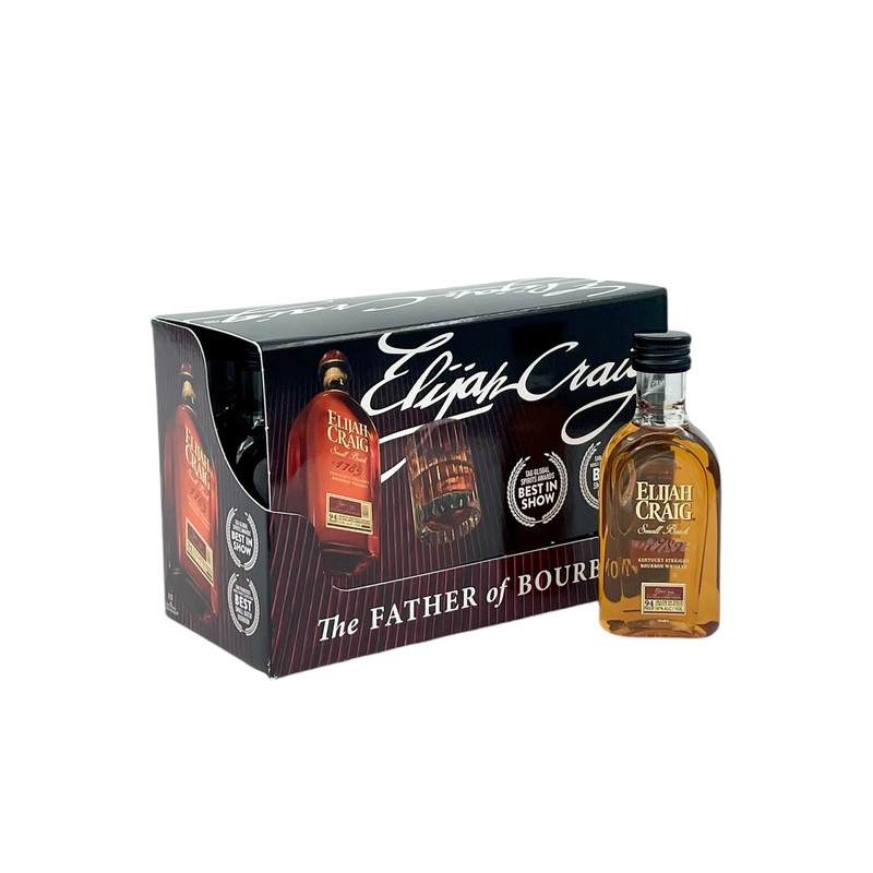 Elijah Craig Small Batch Bourbon 12 x 50 ml