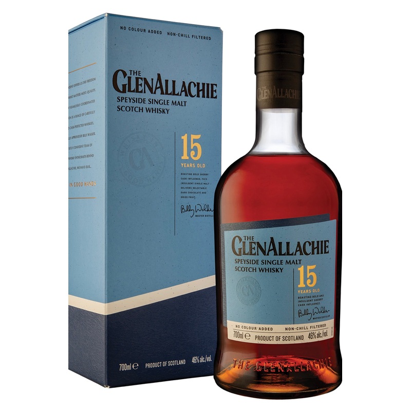 GlenAllachie 15 Year Old Speyside Single Malt Scotch Whisky