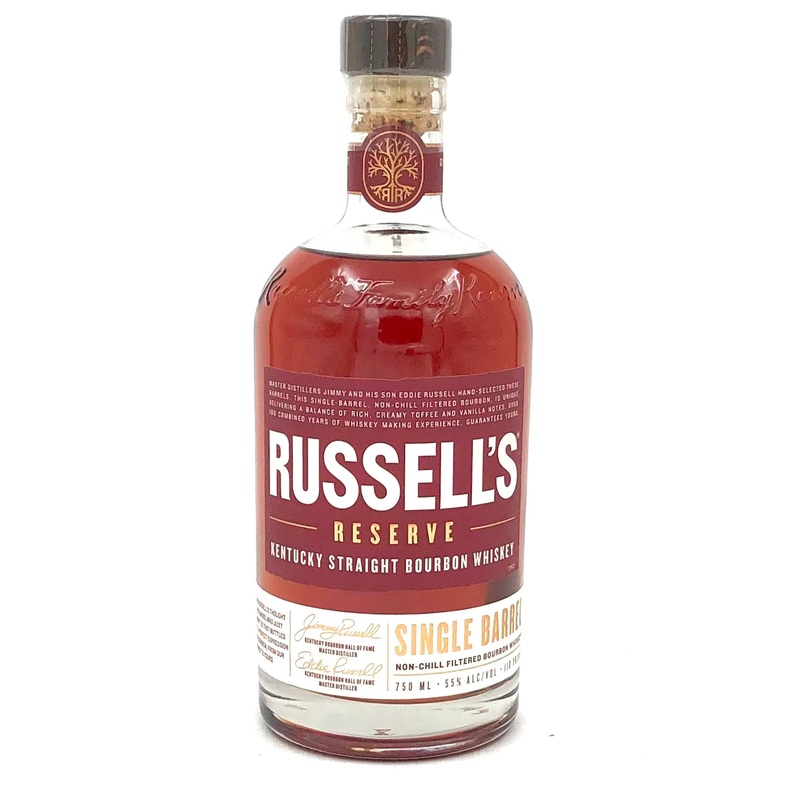 Russell’s Reserve 110 Proof Small Batch Single Barrel Bourbon Whiskey
