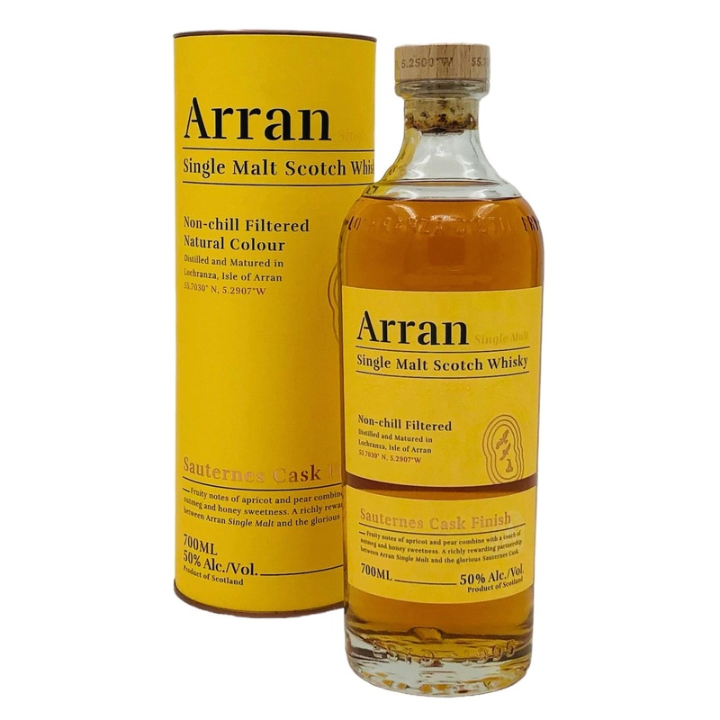 Arran Sauternes Cask Single Malt Scotch Whisky