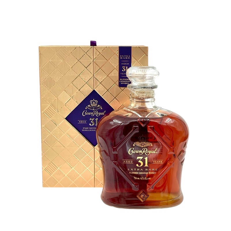 Crown Royal Aged 31 Years Extra Rare Blended Canadian Whisky