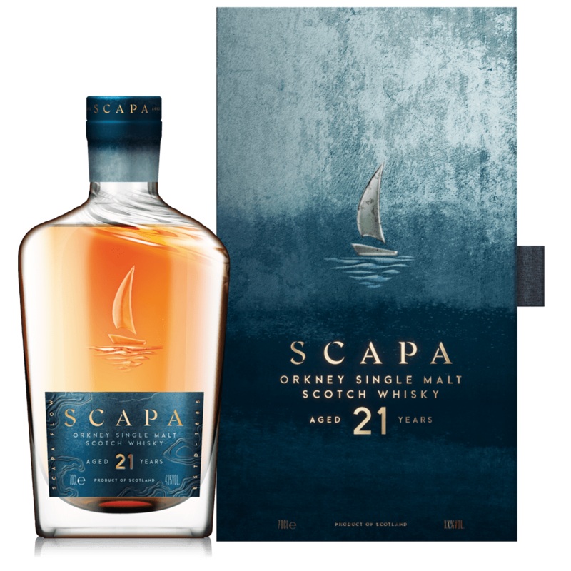 Scapa The Orcadian 21 Year Old Cask Strength Scotch Whisky Limited Edition