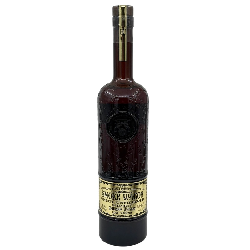 Smoke Wagon Uncut Unfiltered Straight Bourbon Whiskey
