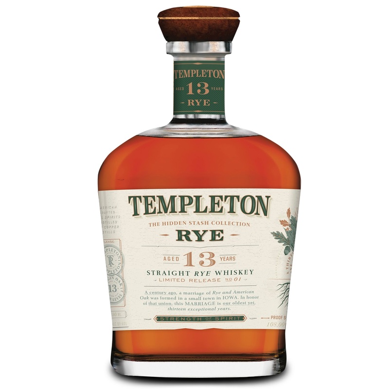 Templeton 13 Year Old Hidden Stash Collection Rye Whiskey PRE-SALE
