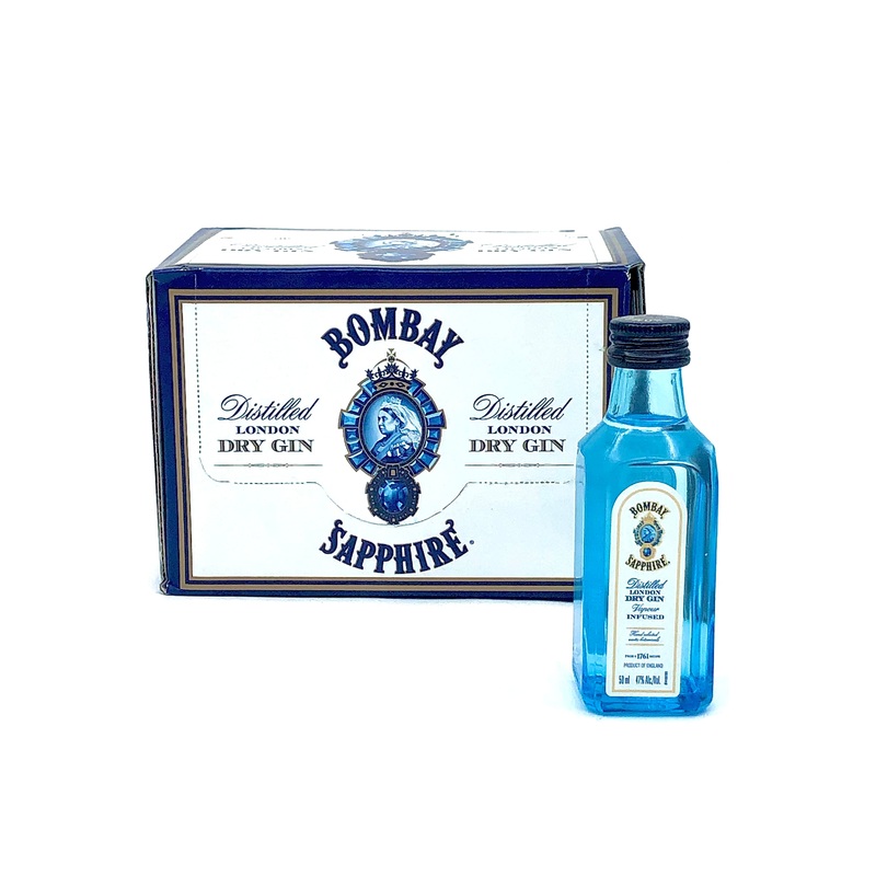 Bombay Sapphire Gin 12 x 50 ml