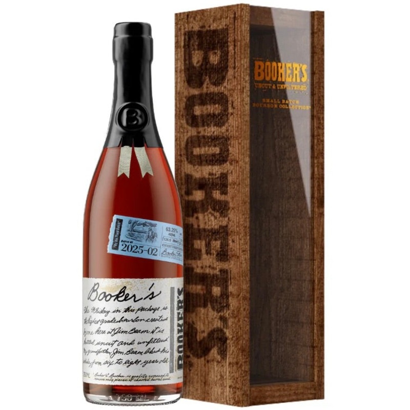Booker’s Bourbon 2025-02 By the Pond Batch Bourbon Whiskey