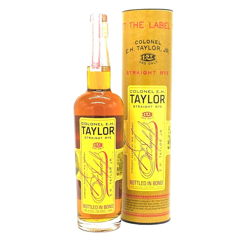 Colonel EH Taylor Straight Rye Whiskey Bottled in Bond