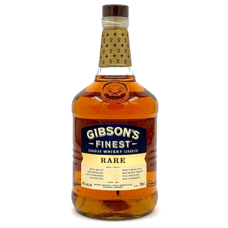Gibson’s Finest 12 Year old Canadian Blended Whiskey