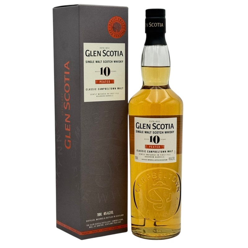 Glen Scotia 10 Year Old Peated Campbeltown Single Malt Scotch Whisky