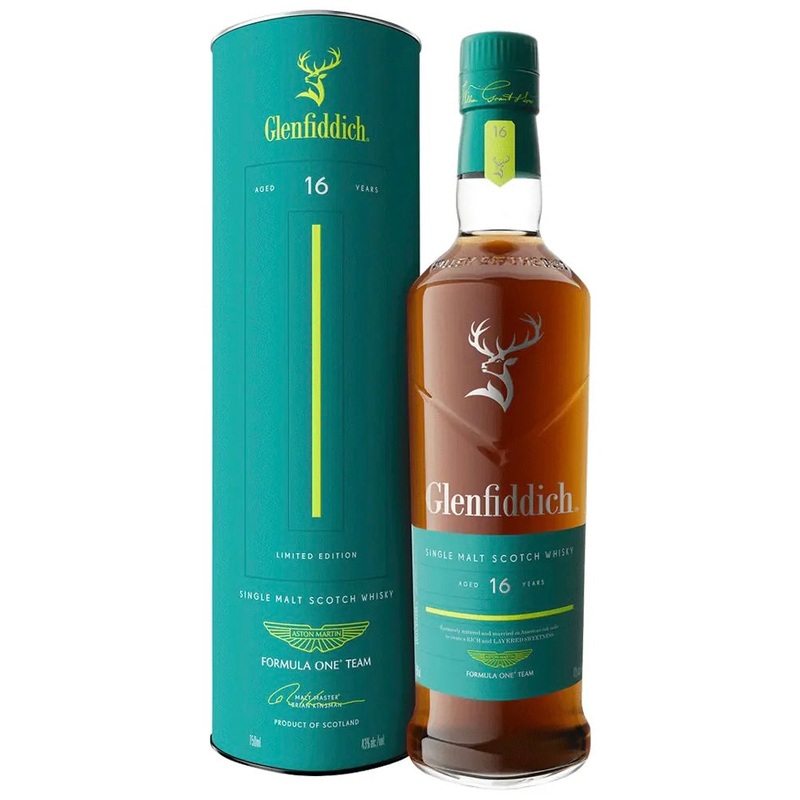 Glenfiddich 16-Year-Old Aston Martin Formula One Limited Edition Single Malt Scotch Whisky