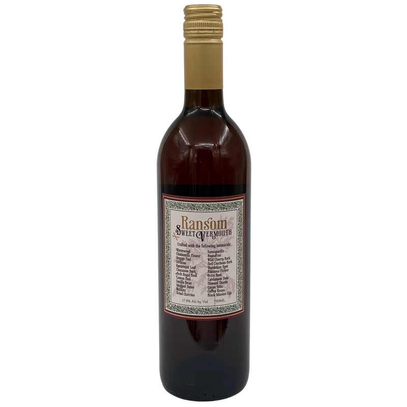 Ransom Sweet Vermouth 750 ml