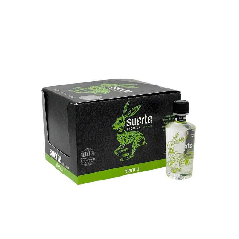 Suerte Blanco Tequila 12 x 50 ml