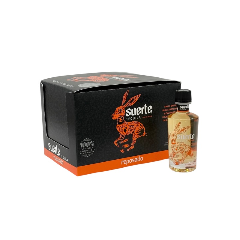 Suerte Reposado Tequila 12 x 50 ml