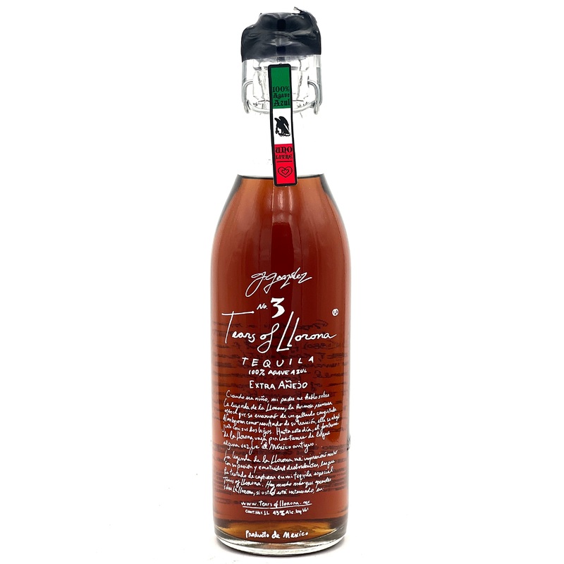Tears of Llorona Extra Anejo Tequila 1000 ml