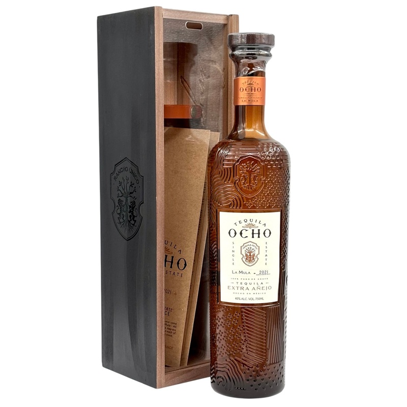 Tequila Ocho Extra Anejo Single Estate 2021 La Mula