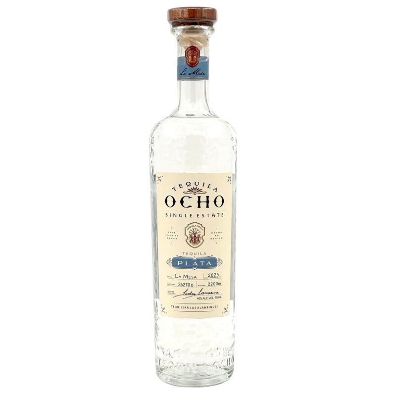 Tequila Ocho Plata Single Estate La Mesa 2025