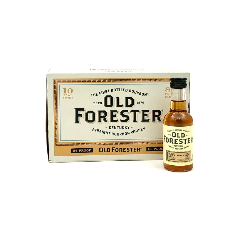 Old Forester Bourbon Whisky 10 x 50 ml