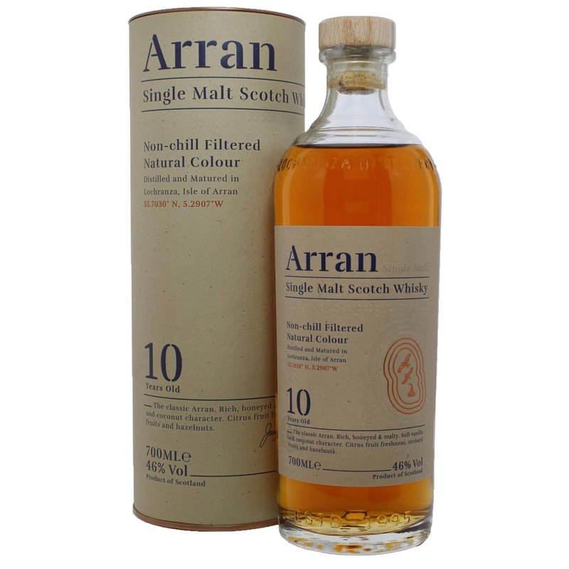 Arran 10 Year Old Single Malt Scotch Whisky