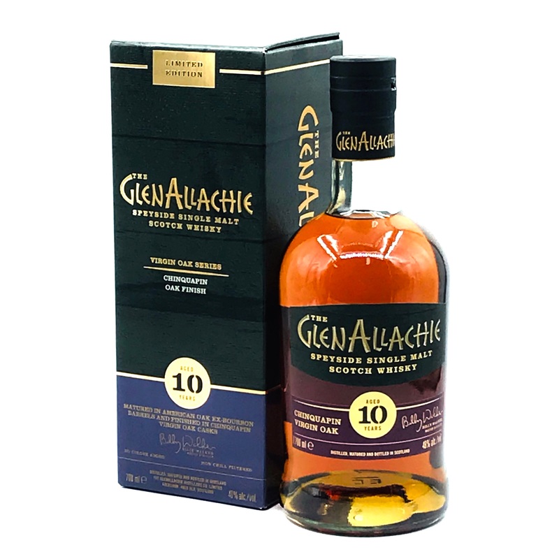 GlenAllachie 10 Year Old Virgin Oak Chinquapin Single Malt Scotch Whisky