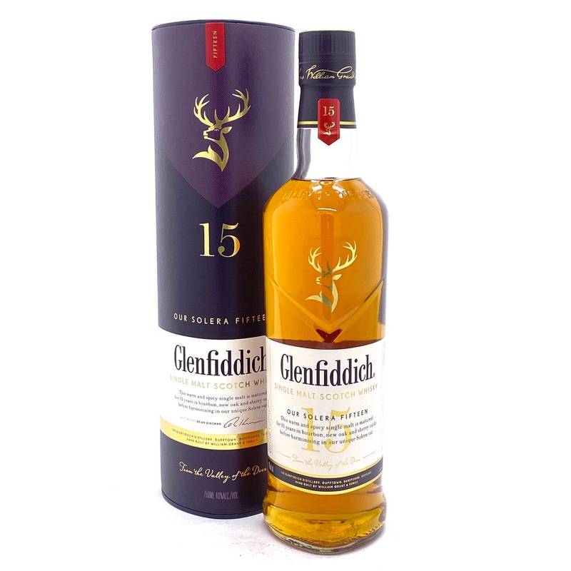 Glenfiddich 15 Solera Reserve Single Malt Scotch Whisky