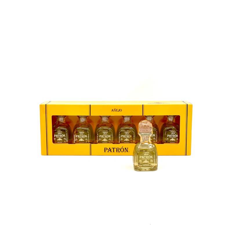 Patron Anejo Tequila 6 x 50 ml