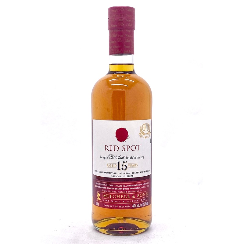 Red Spot 15 Year Old Single Pot Still Irish Whiskey