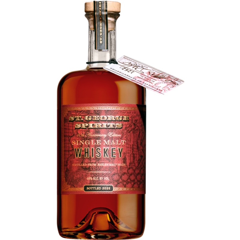 St. George 40th Anniversary Single Malt Whisky
