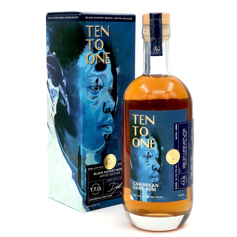 Ten to One Dark Rum Black History Month