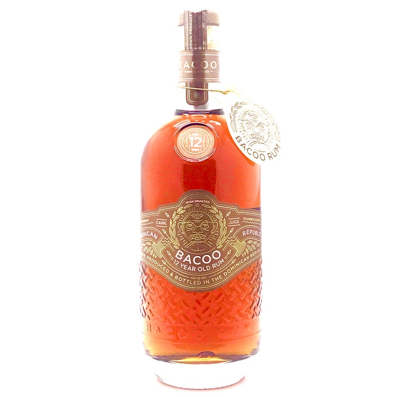 Bacoo 12 Year Old Rum Dominican Republic