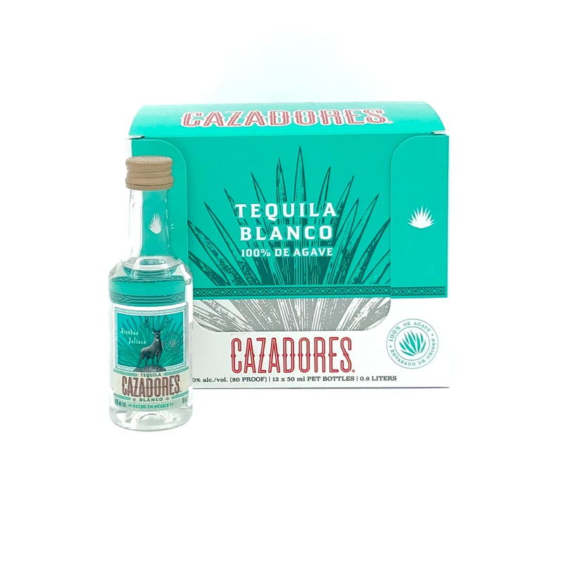 Cazadores Blanco Tequila 12 x 50 ml