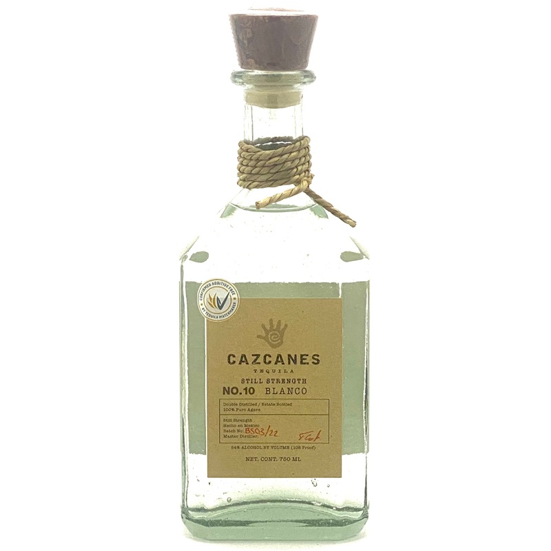 Cazcanes Tequila Still Strength Blanco No. 10