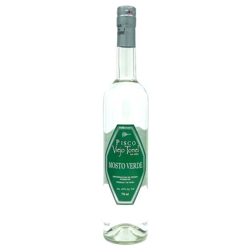 Pisco Viejo Tonel Mosto Verde