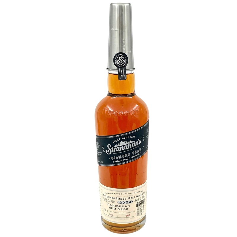 Stranahan’s Diamond Peak 2024 Rum Cask Release Single Malt Whiskey