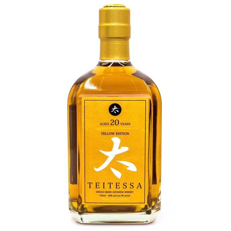 Teitessa 20 Year Old Single Grain Japanese Whiskey Yellow Edition