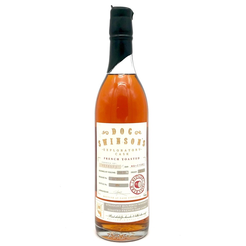 Doc Swinson’s French Toasted Exploratory Cask Series Bourbon Whiskey