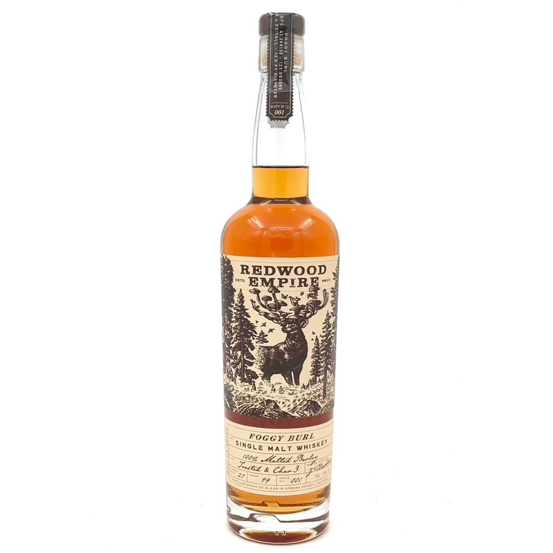 Redwood Empire Foggy Burl Single Malt Whiskey