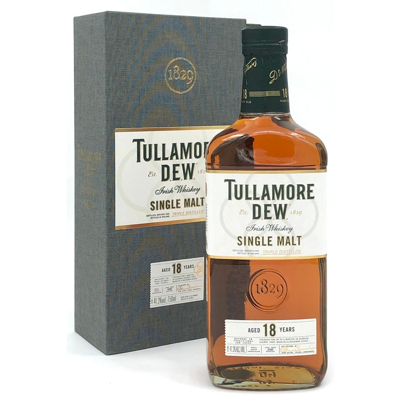 Tullamore Dew 18 Year Old Irish Whiskey
