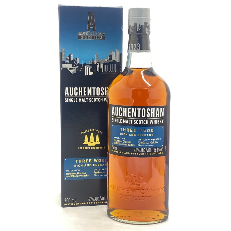 Auchentoshan Three Wood Single Malt Scotch Whisky