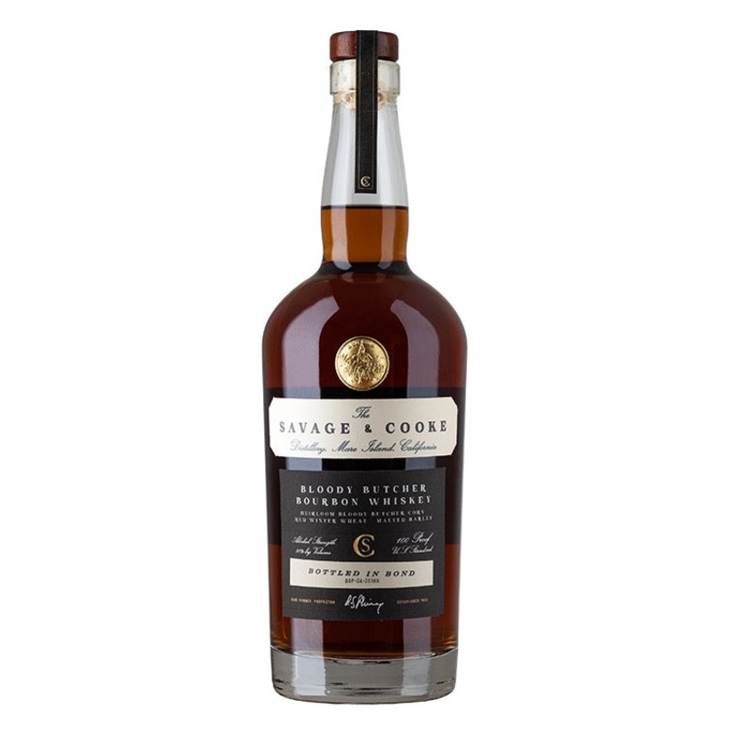 Bloody Butcher Bottled-In-Bond Bourbon Whiskey by Savage & Cooke