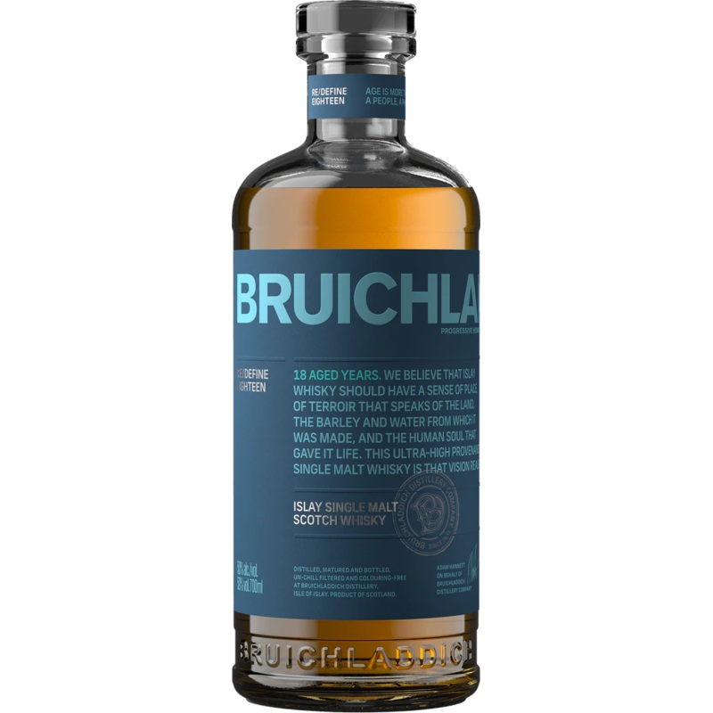 Bruichladdich 18 Year Old Single Malt Scotch Whisky