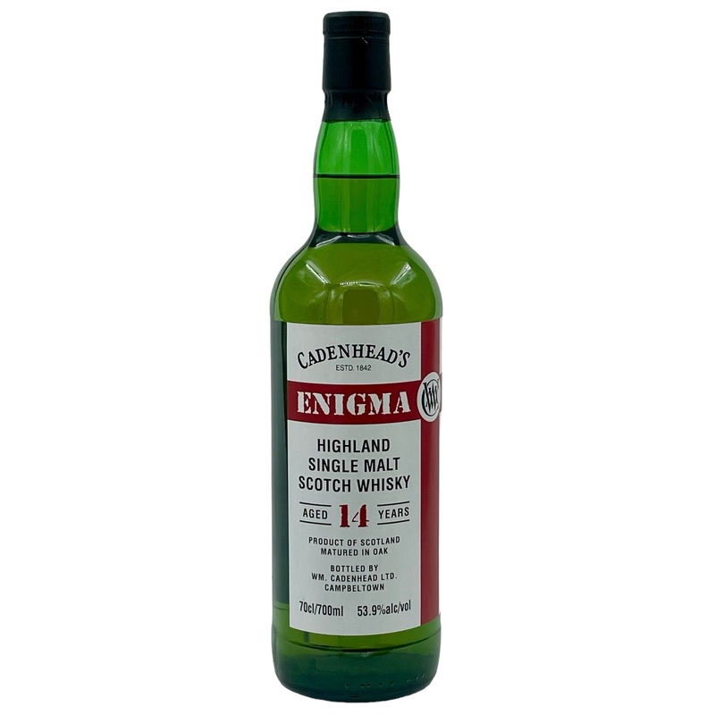 Cadenhead’s Enigma 14 Year Old Highland Single Malt Scotch Whisky