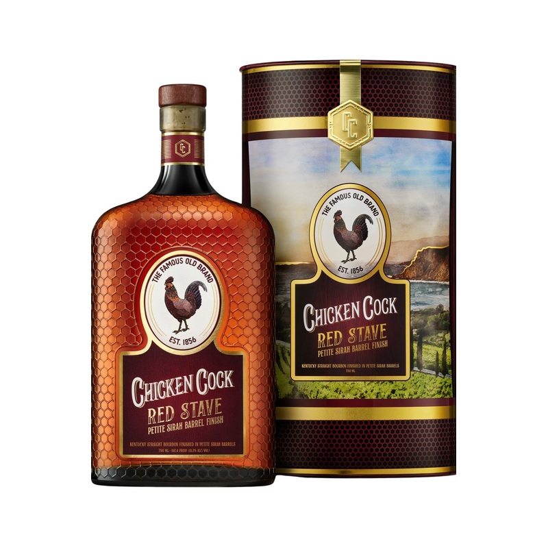 Chicken Cock Red Stave Petite Sirah Finish Bourbon Whiskey
