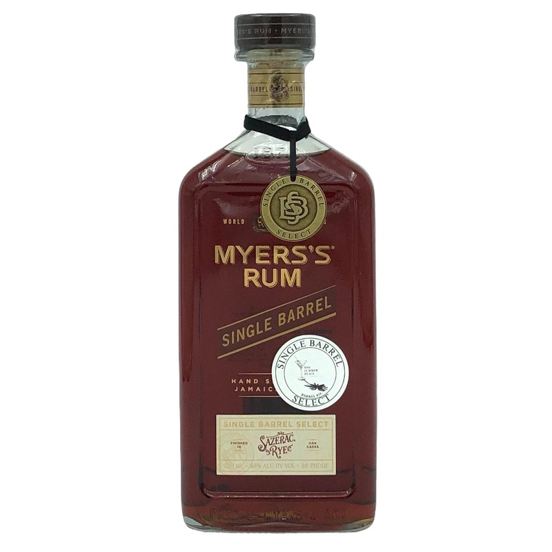 Myers’s Single Barrel Aged in Sazerac Barrels Jamaican Rum
