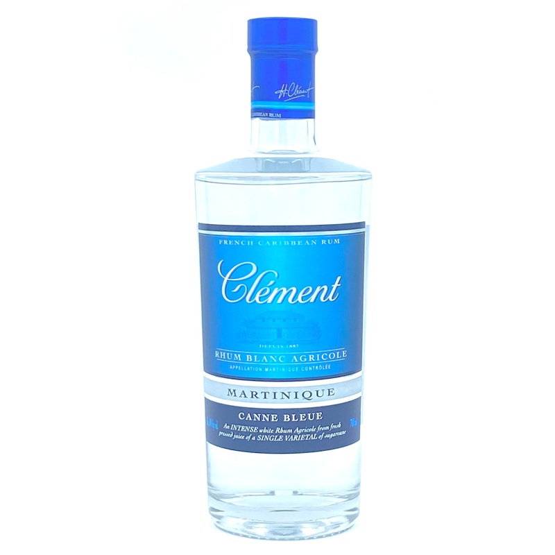 Rhum Clement Canne Bleue Rhum Blanc Agricole Martinique